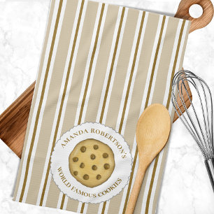 Cute Whimised Chocolate Chip Cookie Kökshandduk