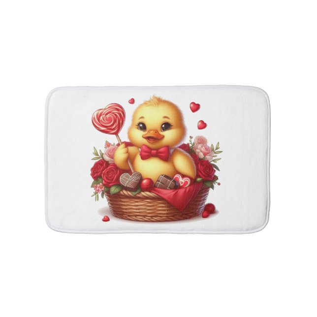 Cute/Whimisical Valentine Day anka Badrumsmatta (Framsidan)