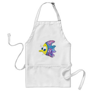 Cute Whimsic Colorful Fish Förkläde