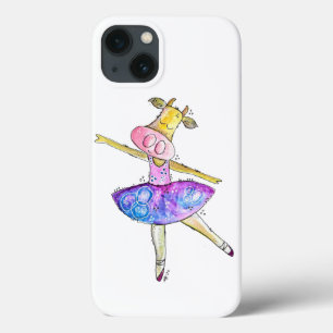Cute Whimsical Ballerina Cow