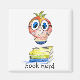 Cute whimsical Bok Nerd Magnet