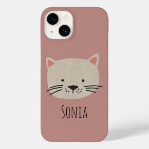 Cute Whimsical Cat Ansikte