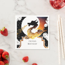 Cute Whimsical Dragon Birthday