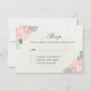 Cute Whimsical Flower-OSA kort