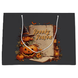 Cute Whimsical Halloween Spooky Season Black
