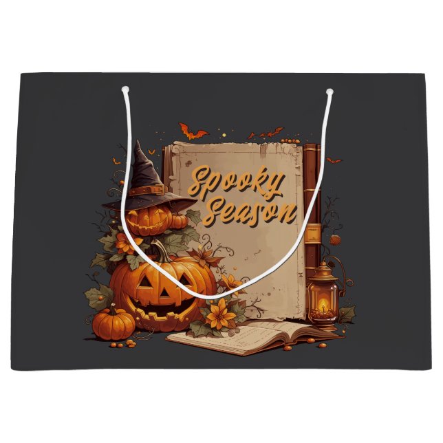 Cute Whimsical Halloween Spooky Season Black  (Framsidan)