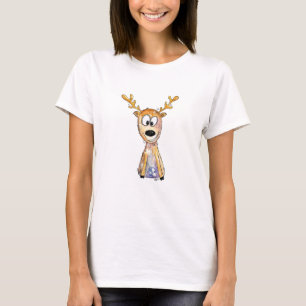 Cute Whimsical Hjort T Shirt