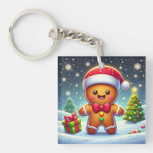 Cute Whimsical jul/vinterpepparkaksgubbe
