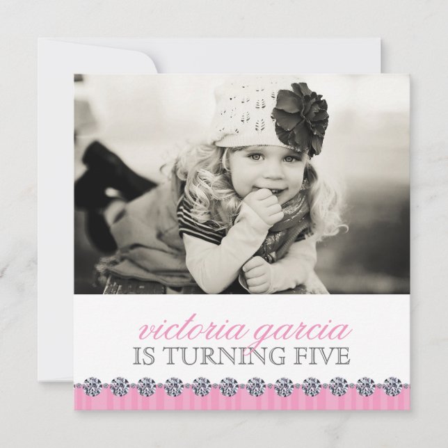 Cute Whimsical Kids Party-inbjudan Inbjudningar (Framsida)