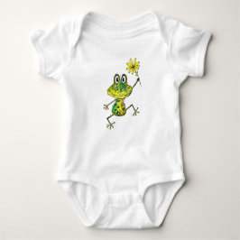 Cute Whimsical Lycklig Frog T Shirt