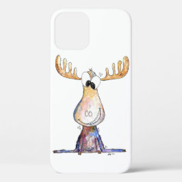 Cute Whimsical Moose
