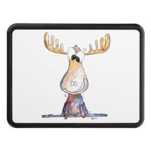 Cute Whimsical Moose Dragkroksskydd