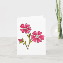 Cute Whimsical Rosa Flowers