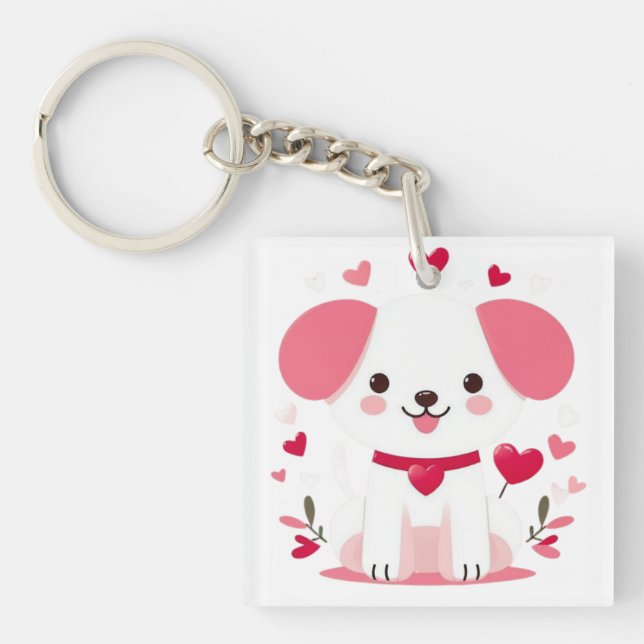 Cute Whimsical valentine's puppy (Framsidan)