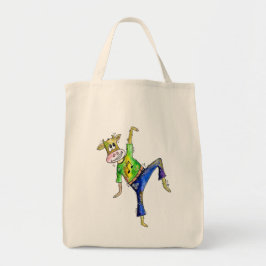 Cute Whimsicing Cow Tygkasse