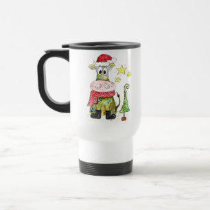 Cute Whimsique Jul Cow Resemugg