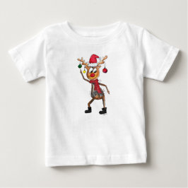 Cute Whimsized Dancing jul Hjort T Shirt