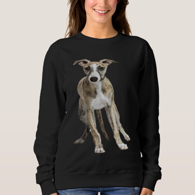 Cute Whippet T Shirt (Framsida)