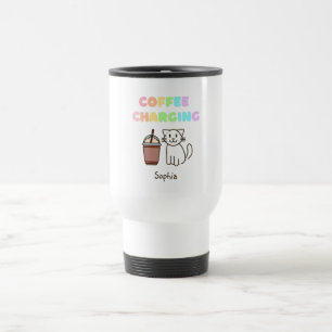 Cute White Cat&Funny Coffee Caffeine Rainbow Resemugg