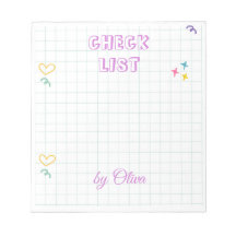 Cute White & Colorful Gingham Mönster