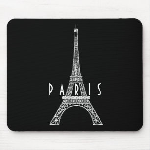 Cute white Frankrike Paris Eiffel torn Musmatta