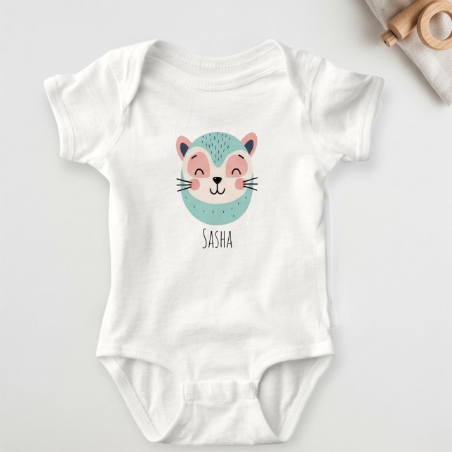 Cute White Personalized Baby Bodysuit – Adorable T Shirt (Skapare uppladdad)