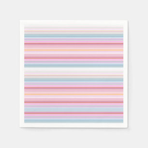 Cute white pinky rand pappersservett