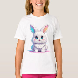 Cute White Rabbit T Shirt