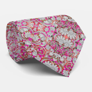 Cute white rosa paisley mönster slips