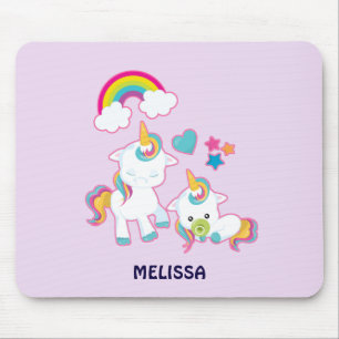 Cute White Unicorns Magic Mamma & Baby Musmatta