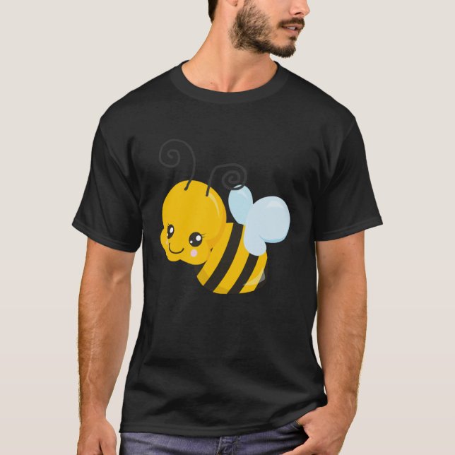 Cute Wholesome Bee Save the Bees Bumblebee T Shirt (Framsida)