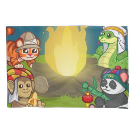 Cute Wild Animals Jungle Night Camping Party Kids