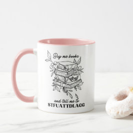 Cute Wildblommor bokar STFUATTDLAGG Mugg