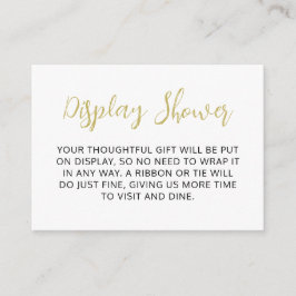 Cute Wildflower Pattern Enclosure Card Tilläggskort