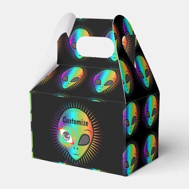 Cute Winking Alien Head Thunder_Cove Presentaskar (Framsidan Sidan)