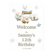 Cute Winter Arktiska havsbladet Baby