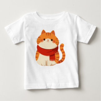 Cute Winter Cat T Shirt