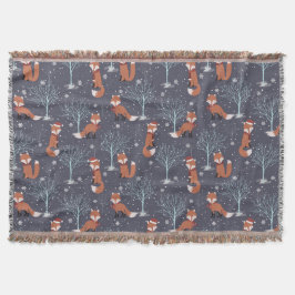 Cute Winter Fox Filt