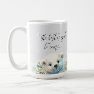 Cute Winter-Graviden befordrad till mormor Kaffemugg