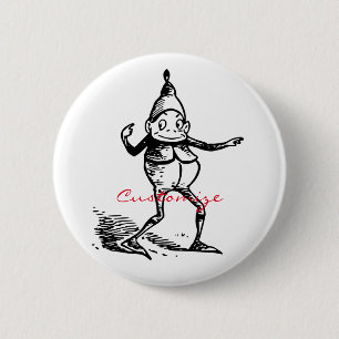 Cute Winter Helgdag Elf Gnome Thunder_Cove Knapp