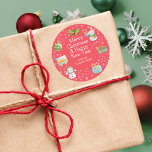 Cute Winter Snögubbe God jul Sticker Runt Klistermärke<br><div class="desc">Gå in i en värld av vinterfantasi med vår juldekalk i Cute Charming Winter Snögubbe,  försedd med det kutaste snögubbe du någonsin sett! De här klistermärkena är perfekten för dina gåvor,  kort och dekorationer. Få redo att sprida säsongens glädje och värme med varje skal och sticka!</div>