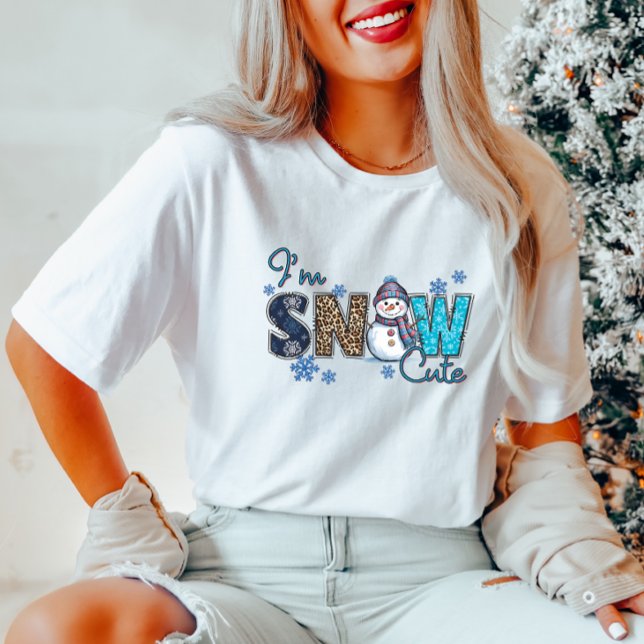 Cute Winter Snögubbe T-Shirt (Skapare uppladdad)
