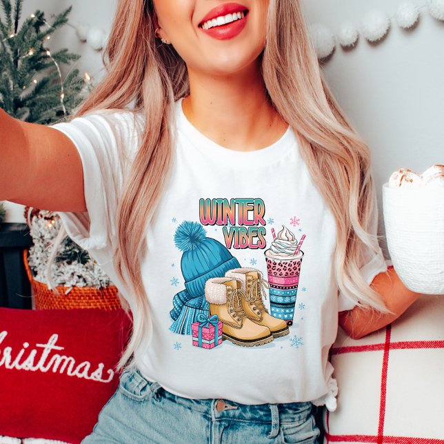 Cute Winter Vibes Tee (Skapare uppladdad)