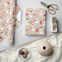 CUTE WINTER WOODLAND SNÖGUBBE CHRISTMAS