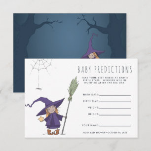 Cute Witch Barnstödraster Inbjudningar