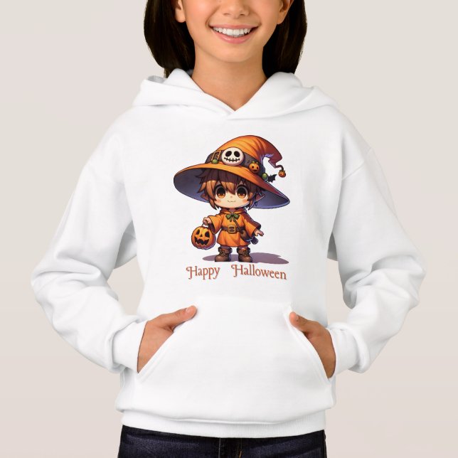 Cute Witch-Halloween Costumes D1 T Shirt (Framsida)