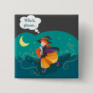 Cute Witch Knapp