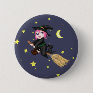 Cute Witch Knapp