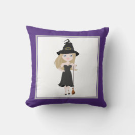 Cute Witch Lila Kudde