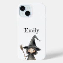 Cute Witch Personlig Halloween Phone Case